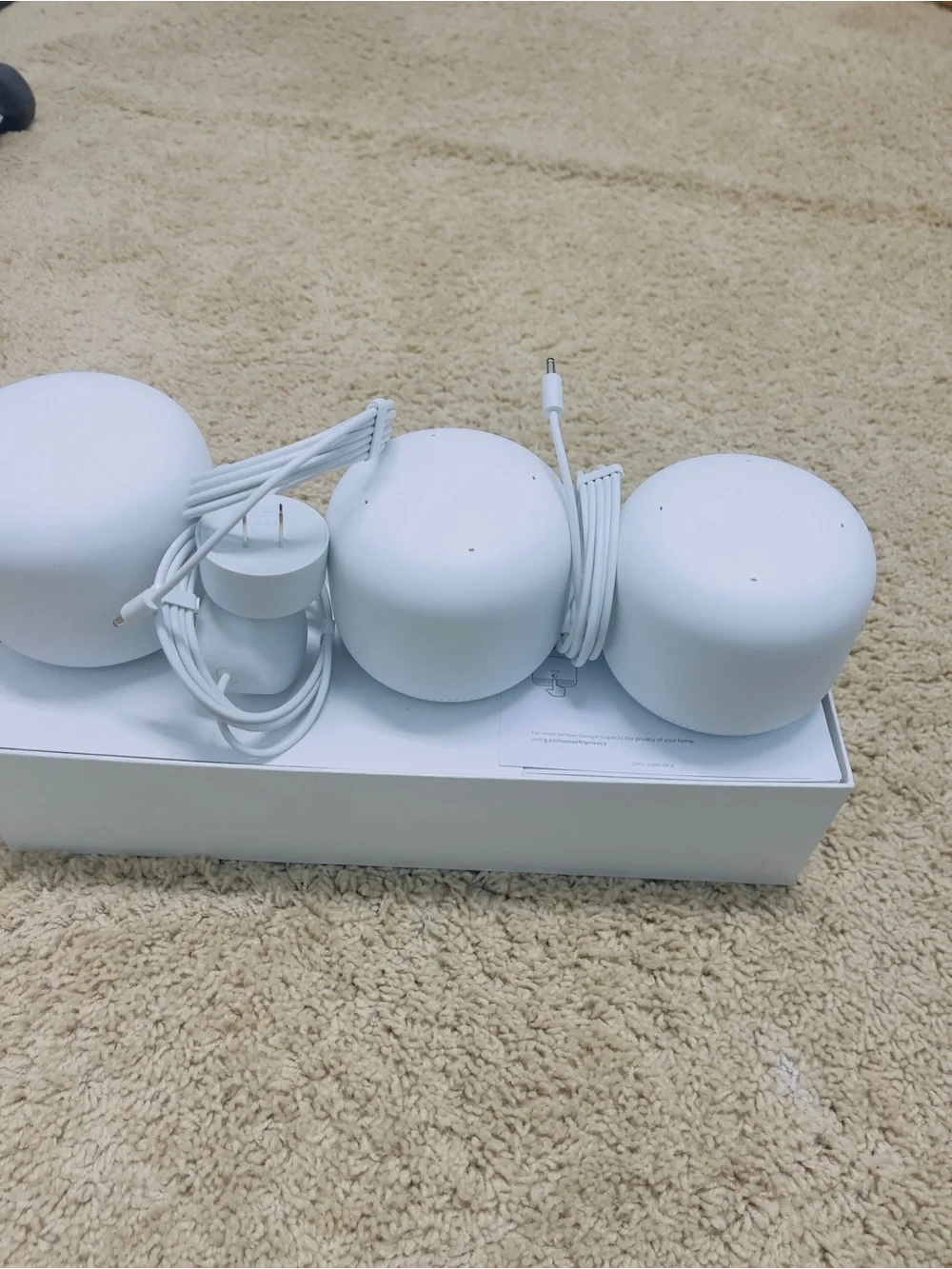 Google Nest Wifi Mesh System - White